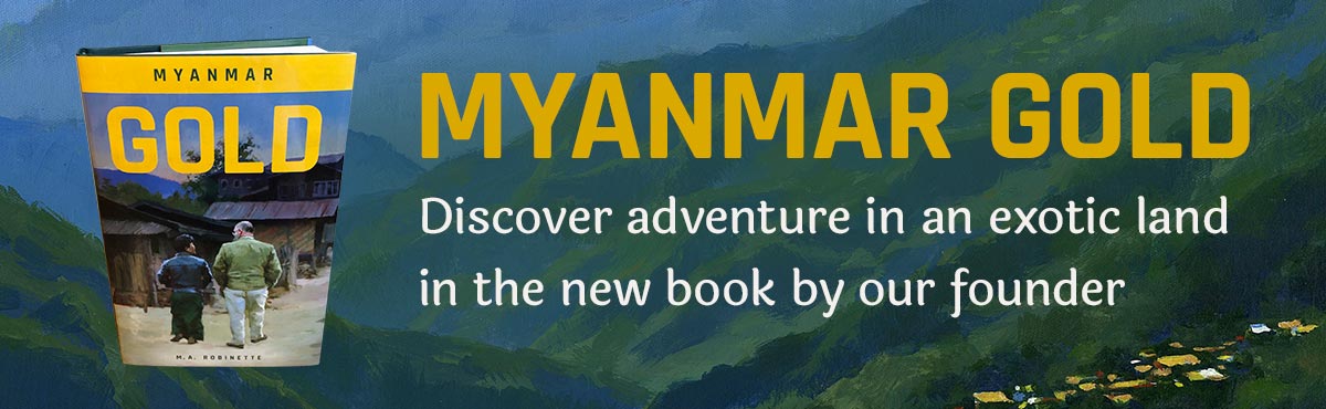 Myanmar Gold - Discover adventure in an exotic land in the new book by our founder